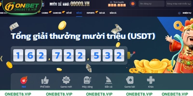 Lý do khiến nổ hũ đổi thưởng tại ONEBET được yêu thích