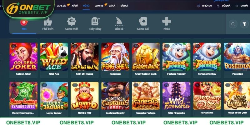 Vì sao nổ hũ ONEBET được yêu thích?