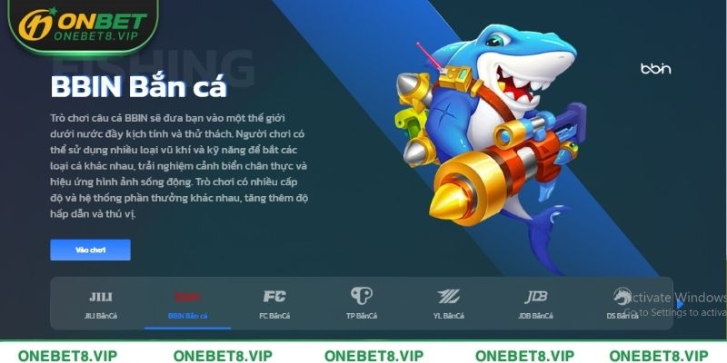 Vì sao nên chọn nhà cái ONEBET khi chơi bắn cá?