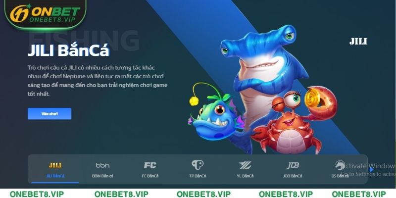 Vì sao nên chọn ONEBET để bắn cá H5?